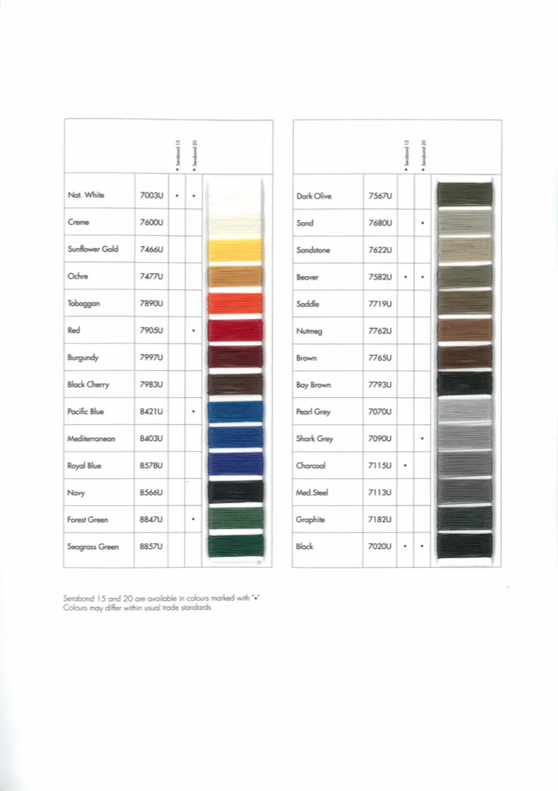 Amann Bonded Polyester Thread TEX-90 / V-92