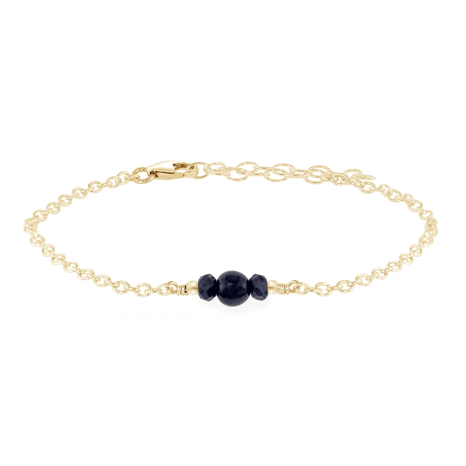 Dainty Sapphire Gemstone Bracelet