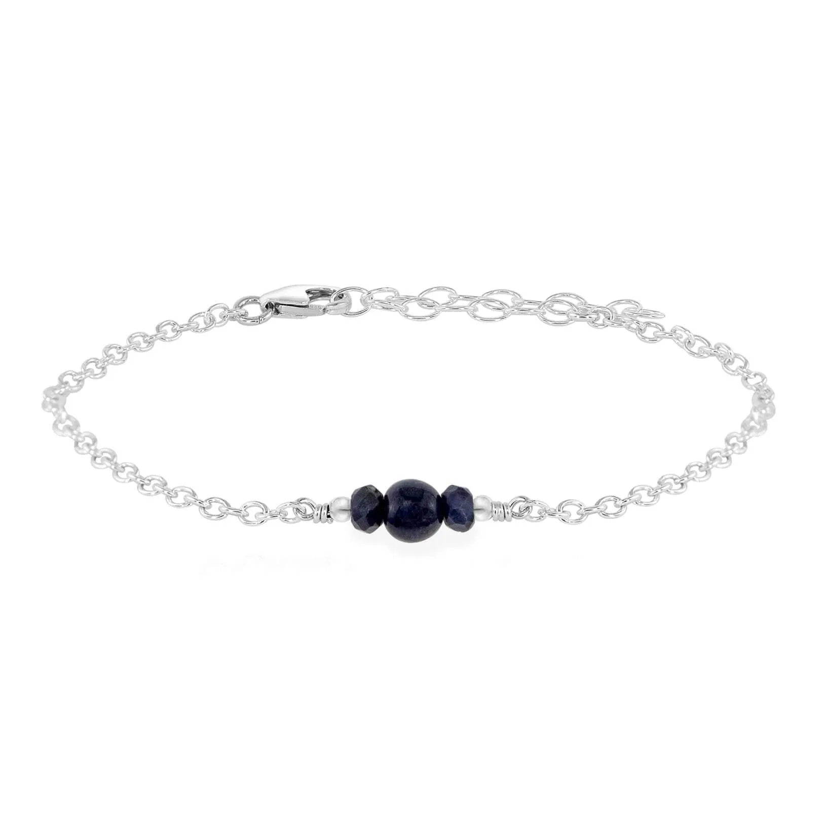 Dainty Sapphire Gemstone Bracelet