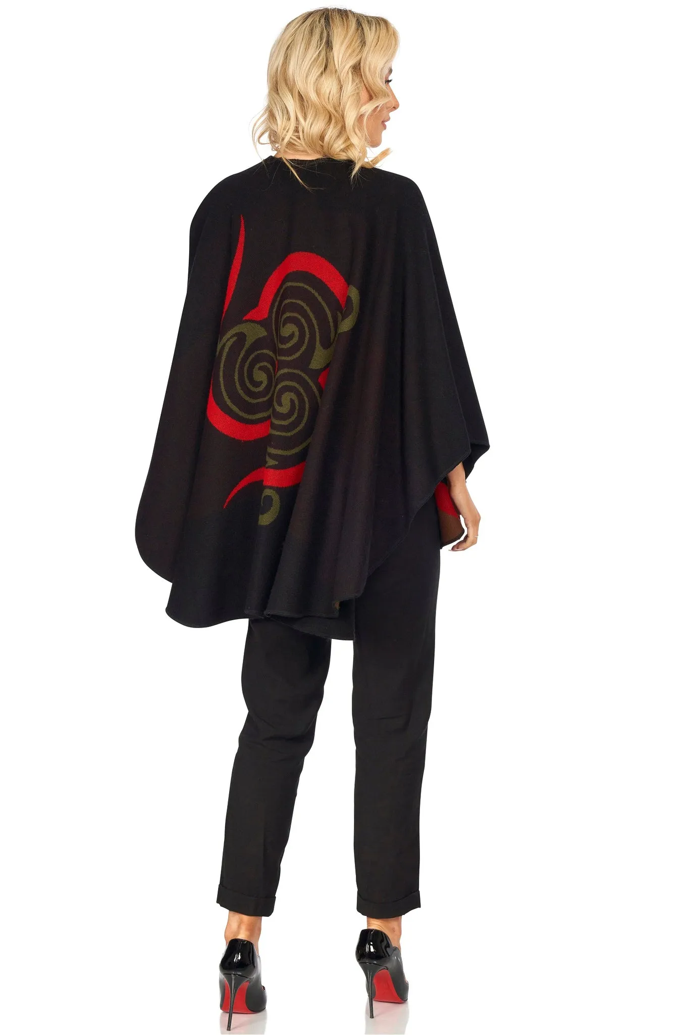 Jimmy Hourihan Shawl with Celtic Motif