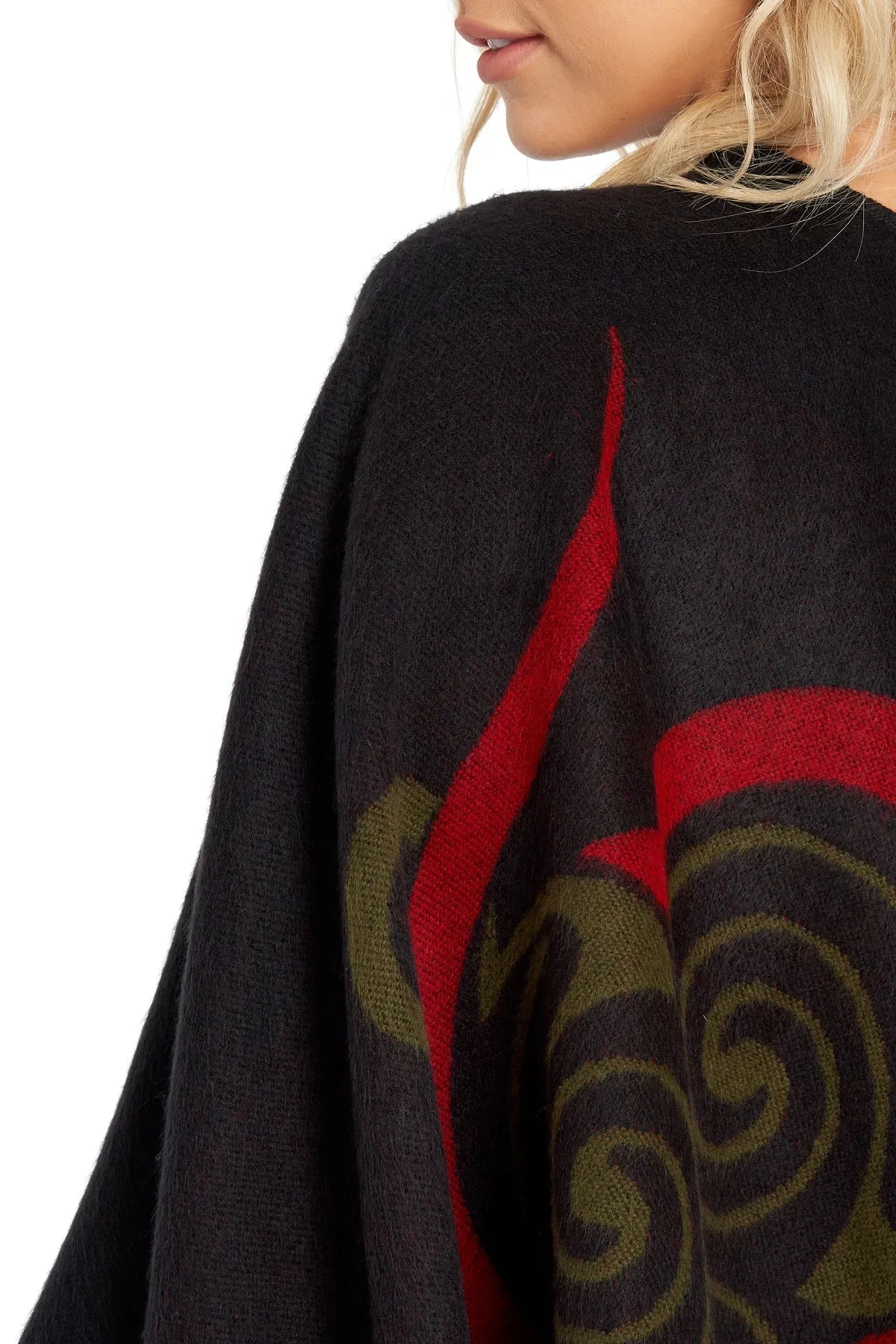 Jimmy Hourihan Shawl with Celtic Motif