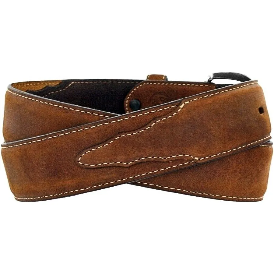 Justin Men's Brown Classic Western Belt