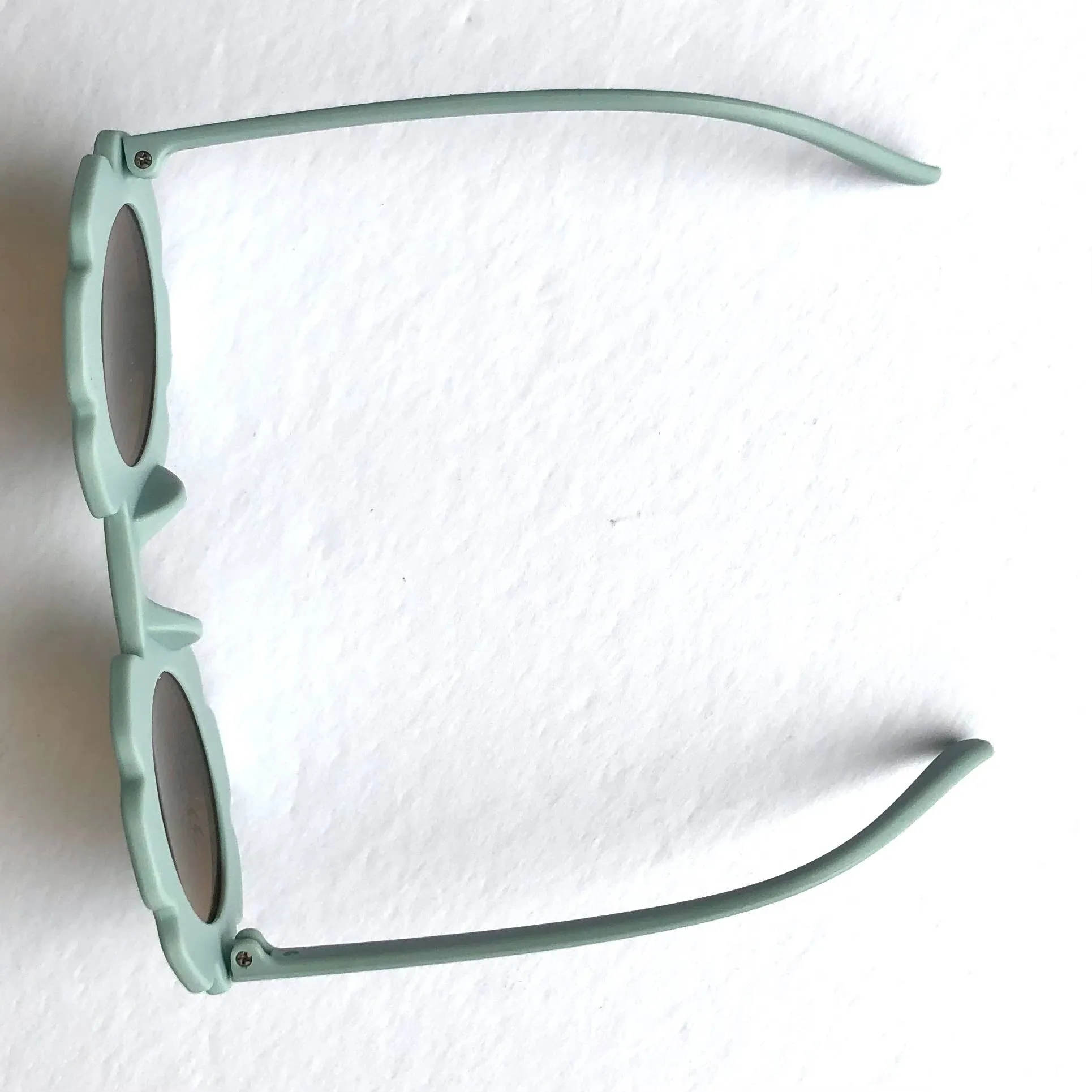 Kids sunglasses sunflower shape - matt pastel finish: Mustard