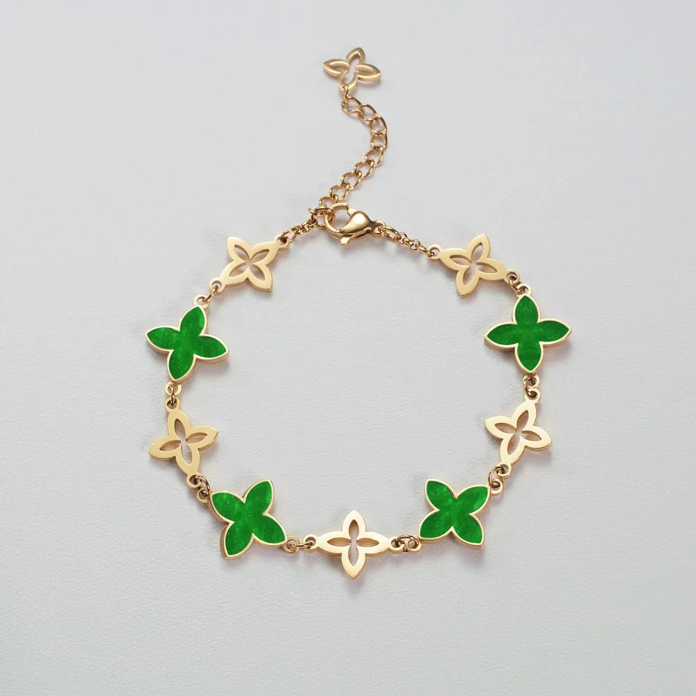 Korean Classic Clover Bracelets