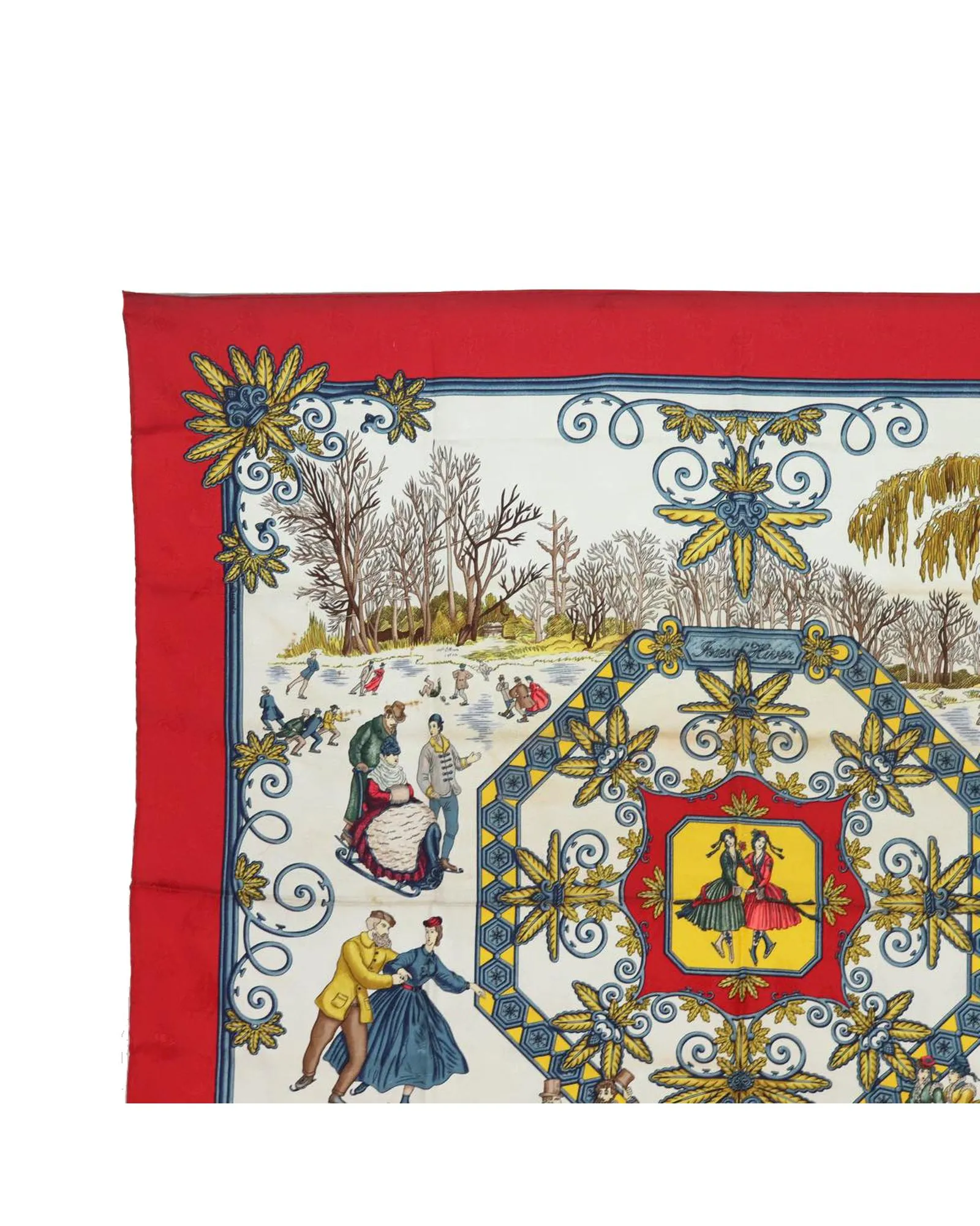 Luxurious Silk Scarf Set with Elegant Design