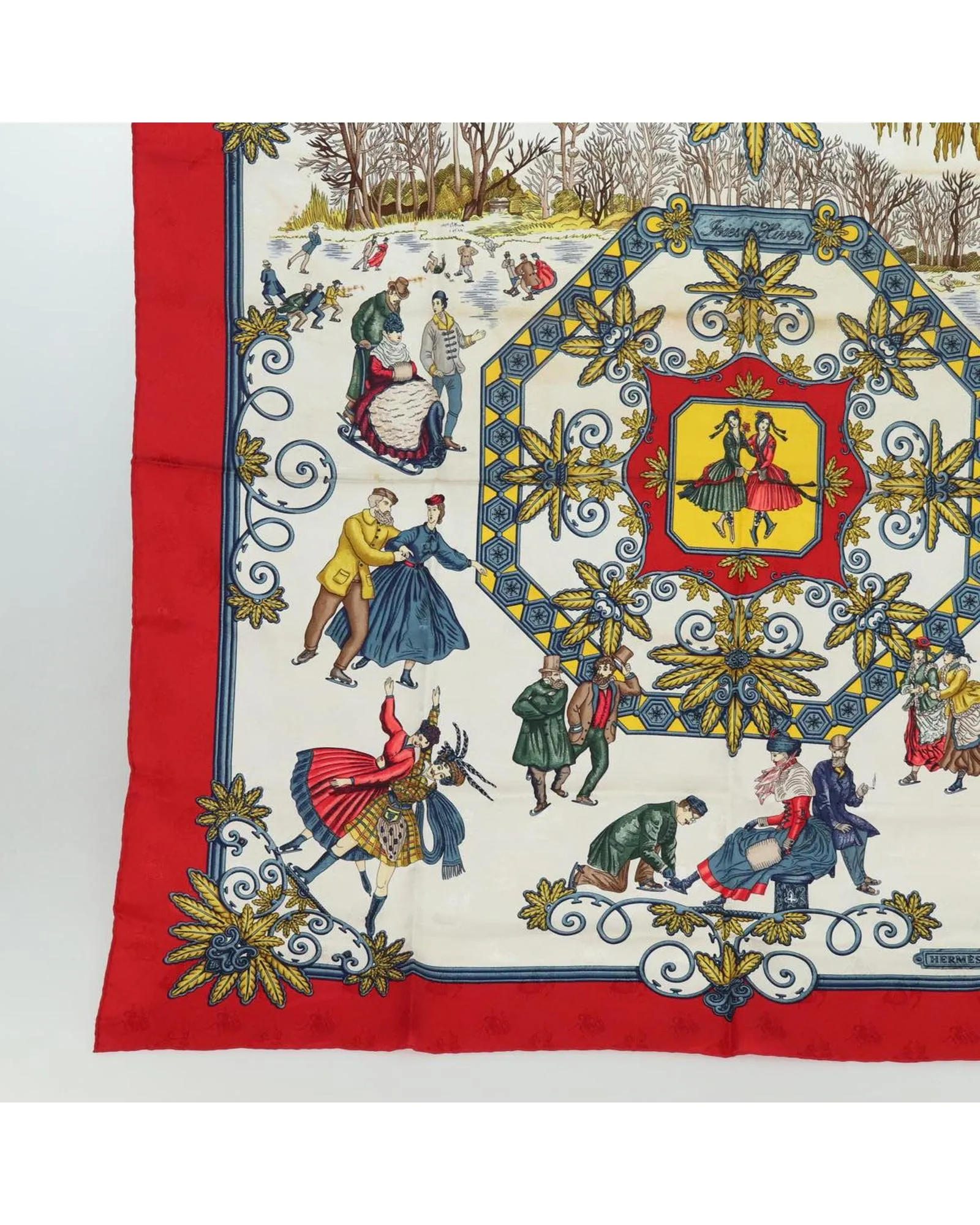 Luxurious Silk Scarf Set with Elegant Design