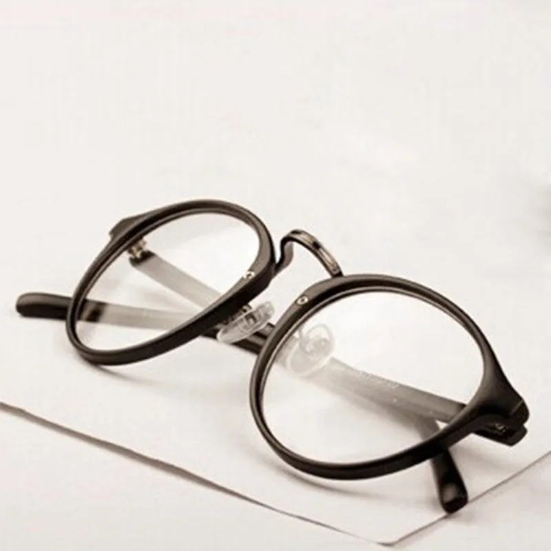 Mens Women Nerd Glasses Clear Lens Eyewear Unisex Retro Eyeglasses