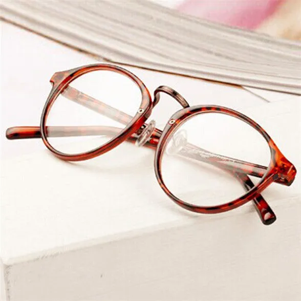 Mens Women Nerd Glasses Clear Lens Eyewear Unisex Retro Eyeglasses