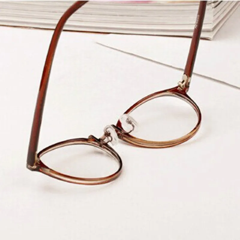 Mens Women Nerd Glasses Clear Lens Eyewear Unisex Retro Eyeglasses