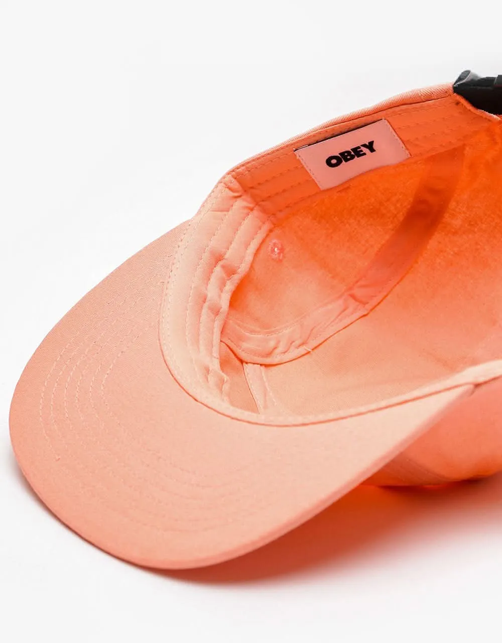Obey Eyes 5 Panel Cap - Rose