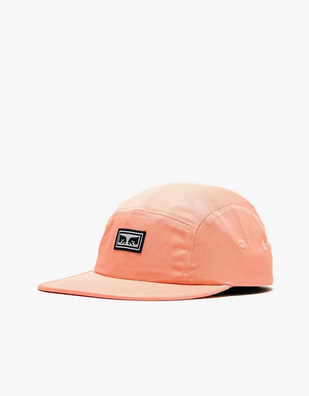 Obey Eyes 5 Panel Cap - Rose