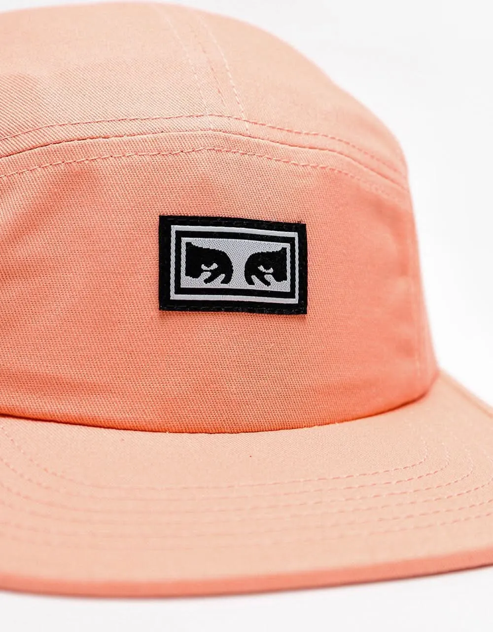 Obey Eyes 5 Panel Cap - Rose