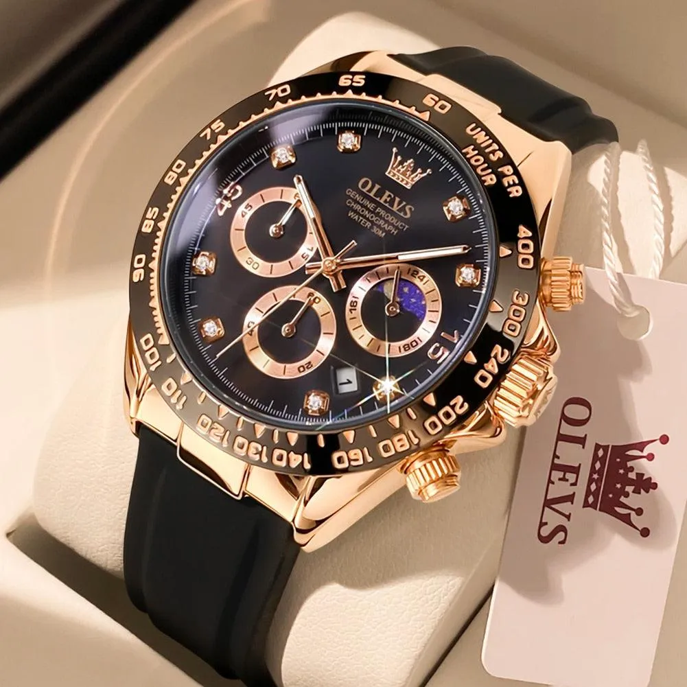 OLEVS 2875 Chronograph Homage Watches