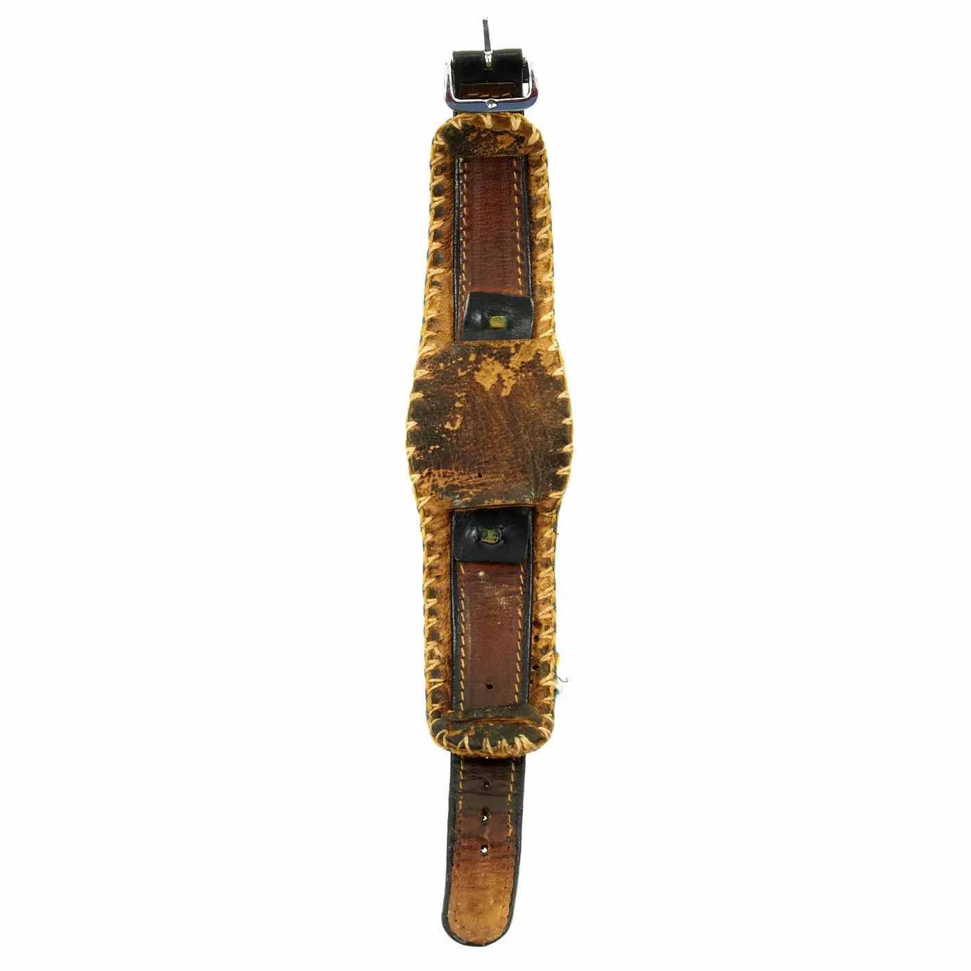 Original German WWII Afrika Korps DAK Swiss Wrist Watch by Valdor - Fully Functional