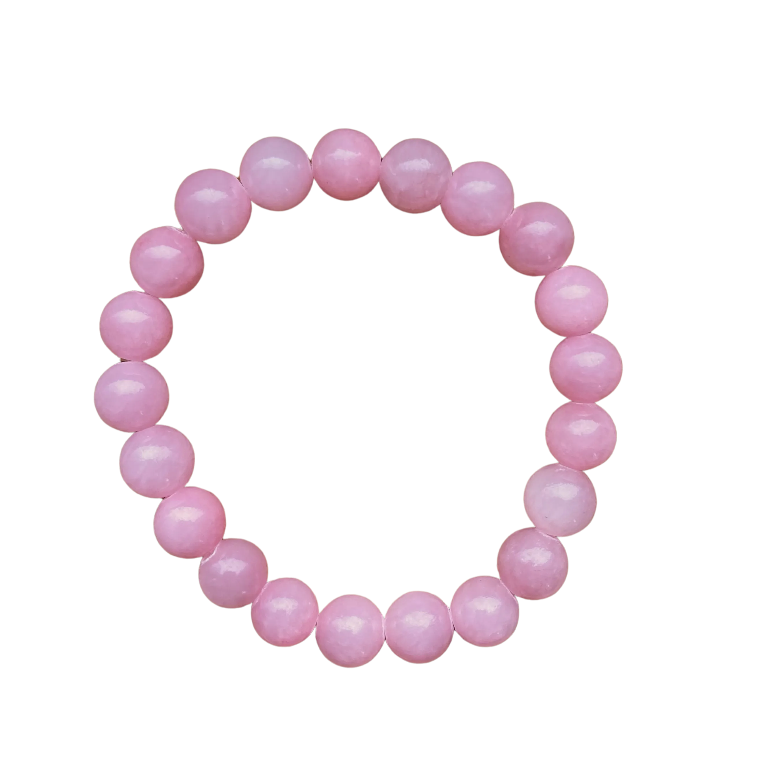 Peony Pink Jade 8mm Bracelet