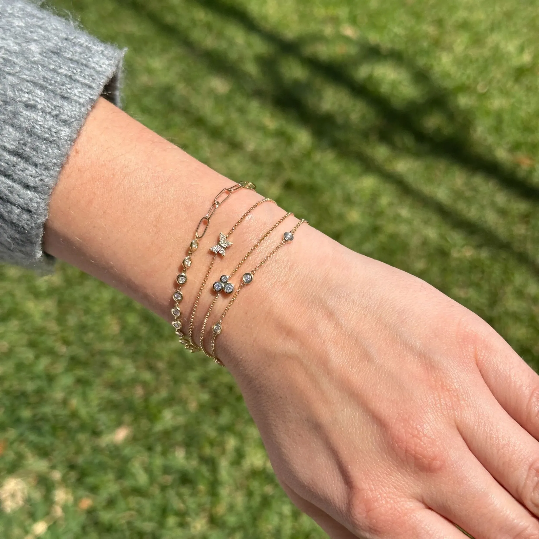 Petite Butterfly Bracelet