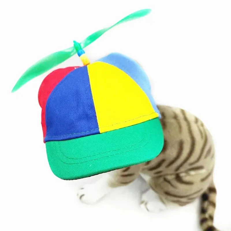 Poochi Paws Colorful Propeller Hat for Pets