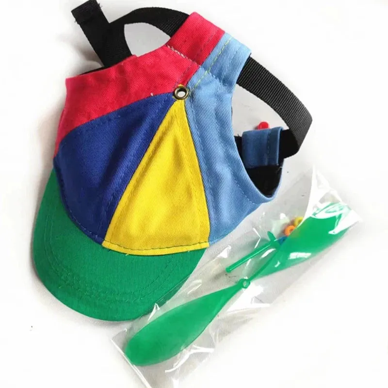 Poochi Paws Colorful Propeller Hat for Pets