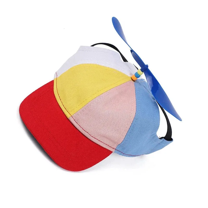 Poochi Paws Colorful Propeller Hat for Pets