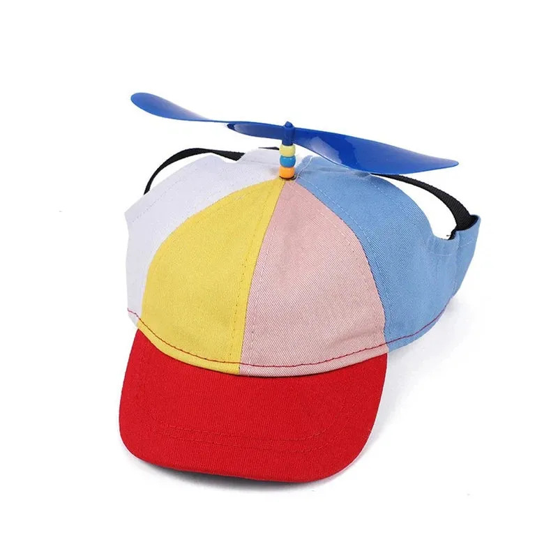 Poochi Paws Colorful Propeller Hat for Pets