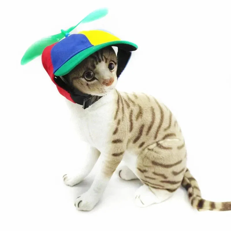 Poochi Paws Colorful Propeller Hat for Pets