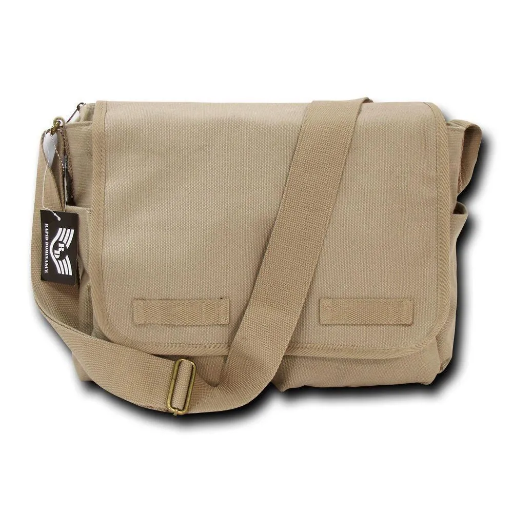 Rapid Dominance Durable Cotton Canvas Classic Military Shoulder Messenger Bags