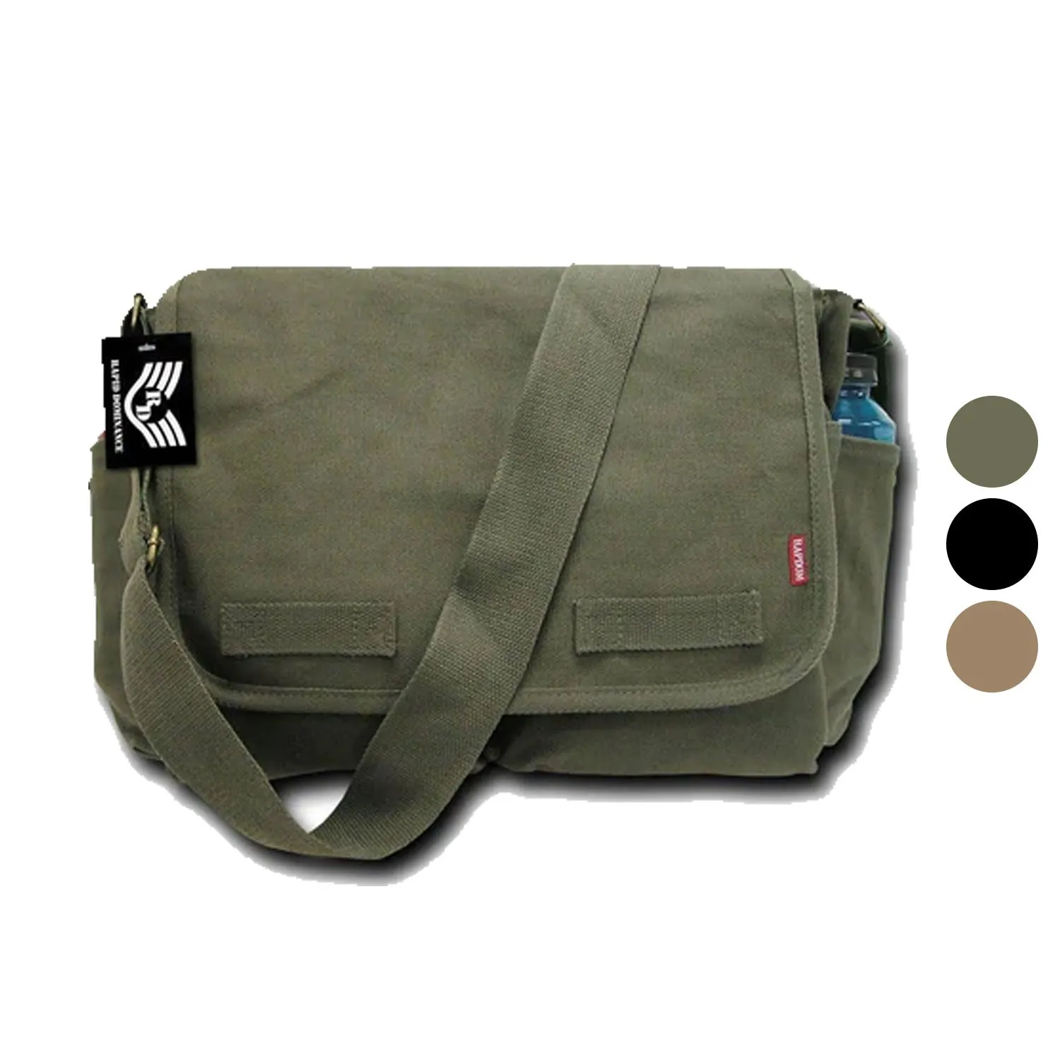 Rapid Dominance Durable Cotton Canvas Classic Military Shoulder Messenger Bags