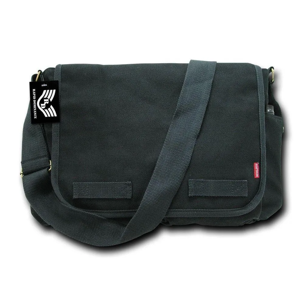 Rapid Dominance Durable Cotton Canvas Classic Military Shoulder Messenger Bags