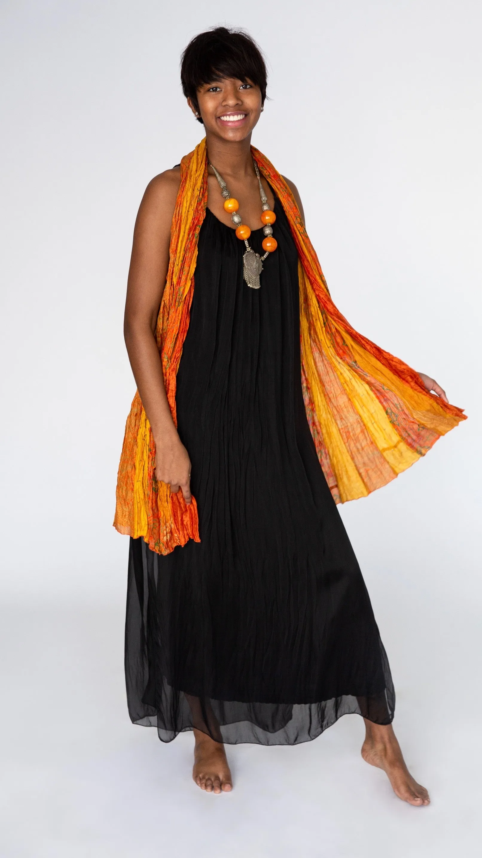 Recycled Silk Shawl