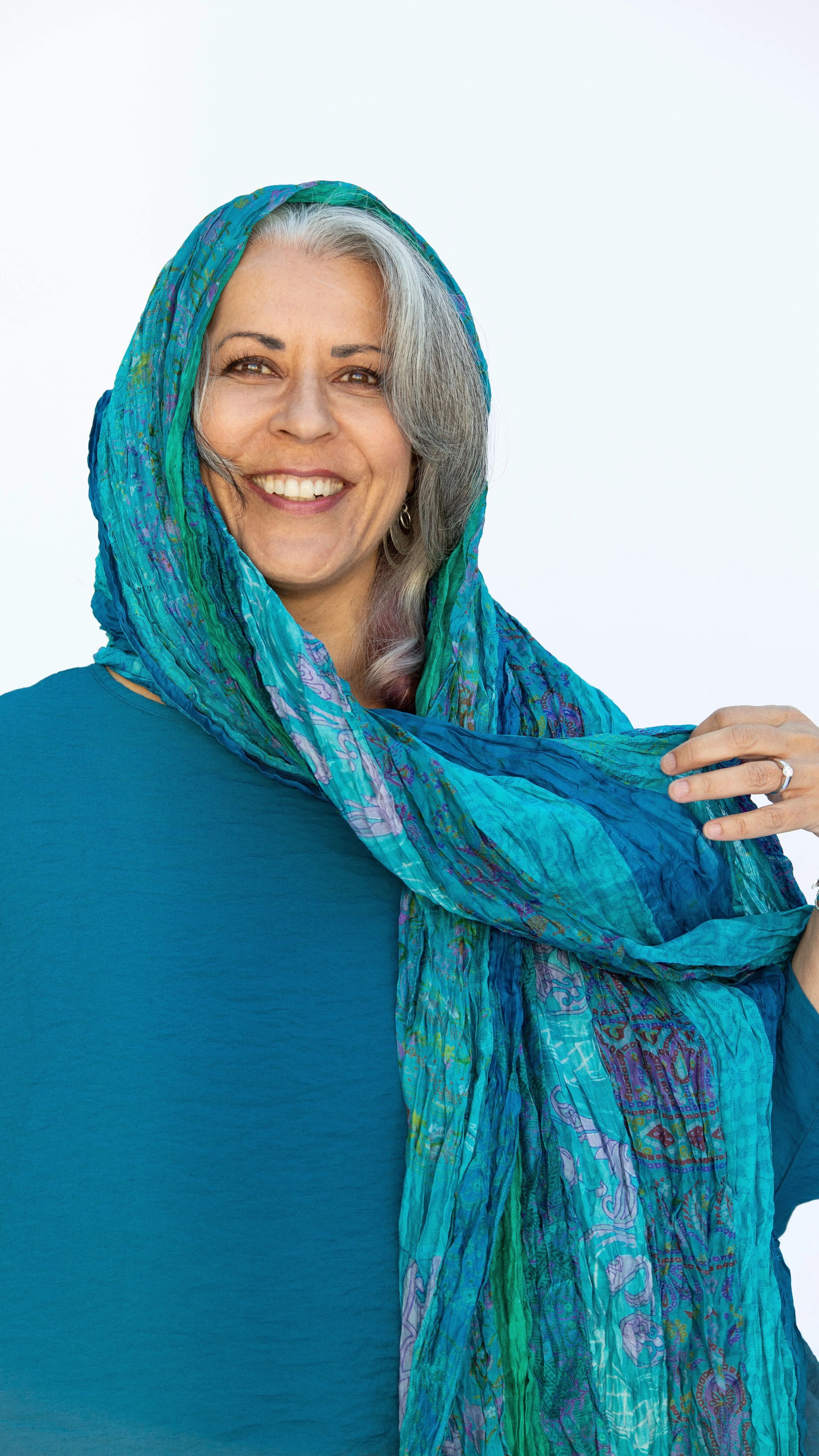 Recycled Silk Shawl