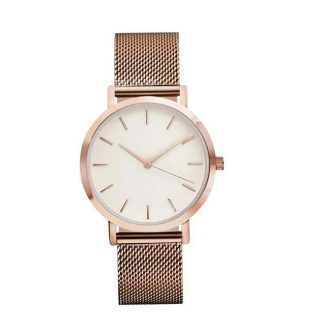 Relogio feminino Fashion Women Crystal Stainless Steel Analog Quartz Wrist Watch Bracelet for dropshipping 17June8