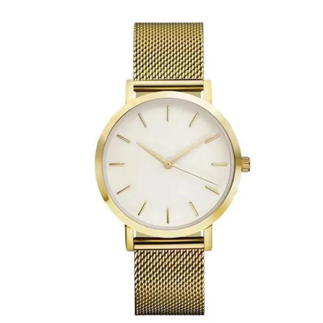 Relogio feminino Fashion Women Crystal Stainless Steel Analog Quartz Wrist Watch Bracelet for dropshipping 17June8