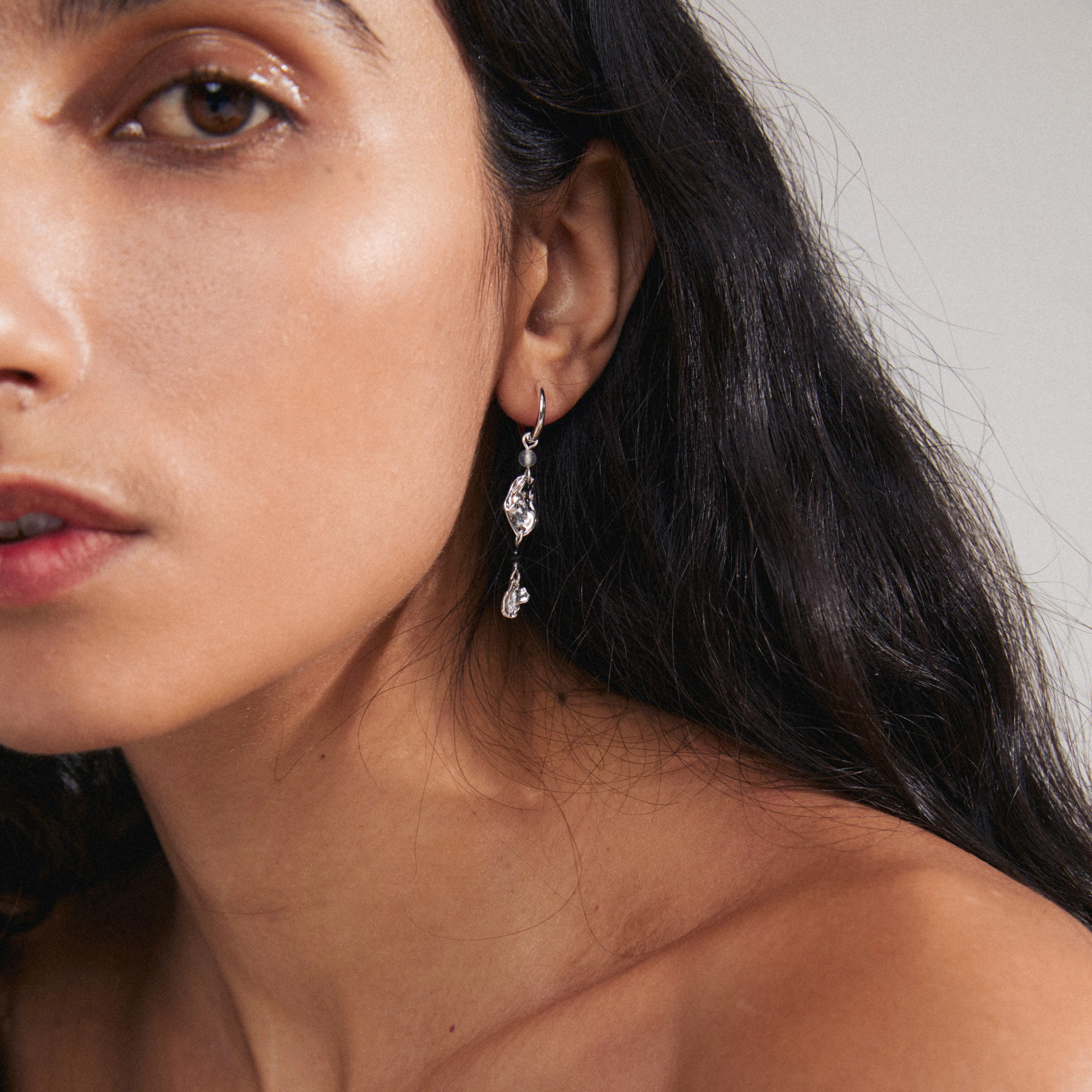 SARRA single earring silver-plated