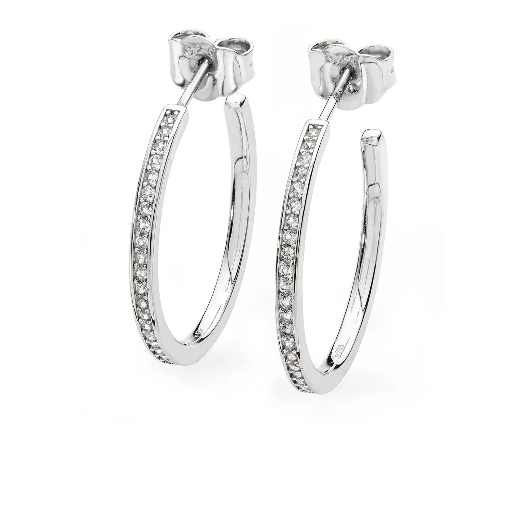 Skinny Drip Medium Hoop