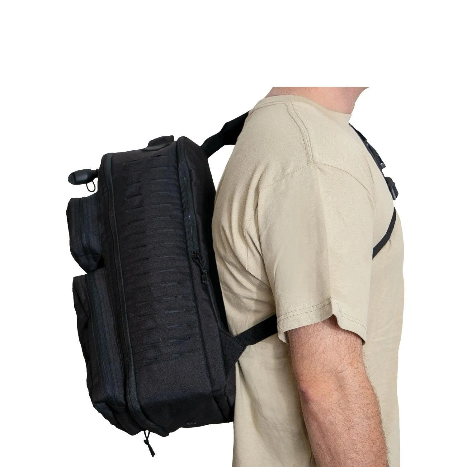 Tactical Single Sling Pack With Laser Cut MOLLE
