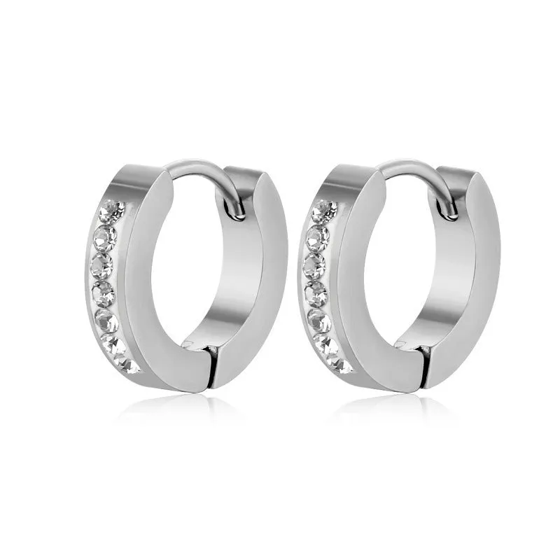 Women's Classics Silvertone Large Hoop Earrings